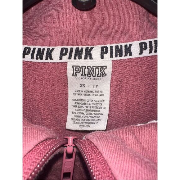 Pink VICTORIA'S SECRET Jumper extra Small Vintage Sweatshirt Sweater  Pullover C - Picture 4 of 5
